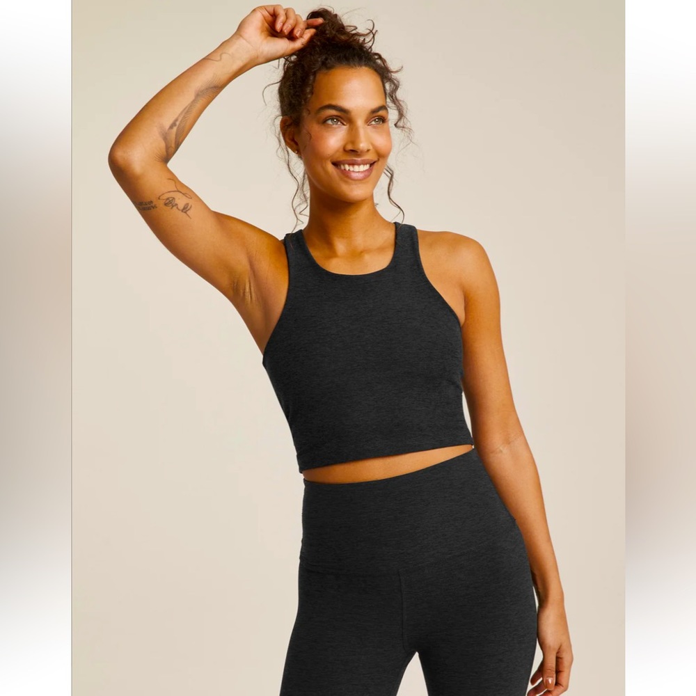 NWT: Beyond Yoga Spacedye Focus Cropped Tank